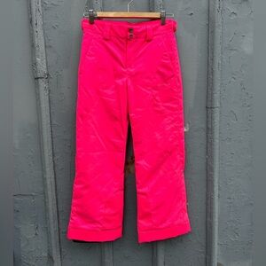 Spyder pink snow pants, size 12